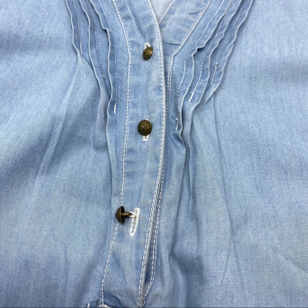 Red Ranch Tunic Top - Picture 3 of 6